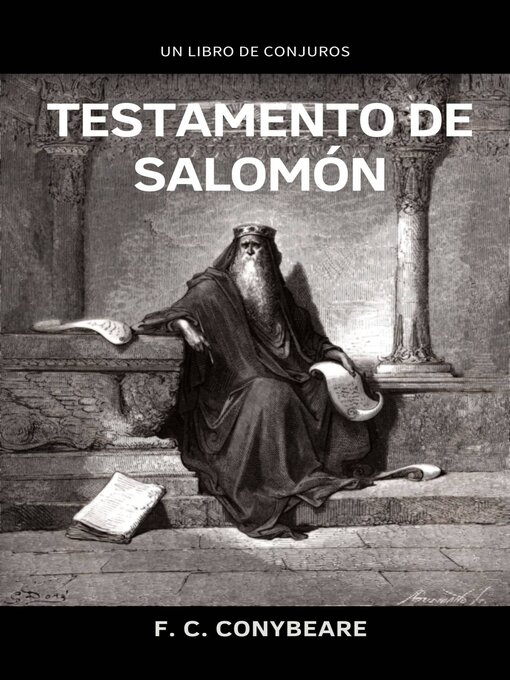 Title details for Testamento de Salomón by F. C. Conybeare - Wait list
